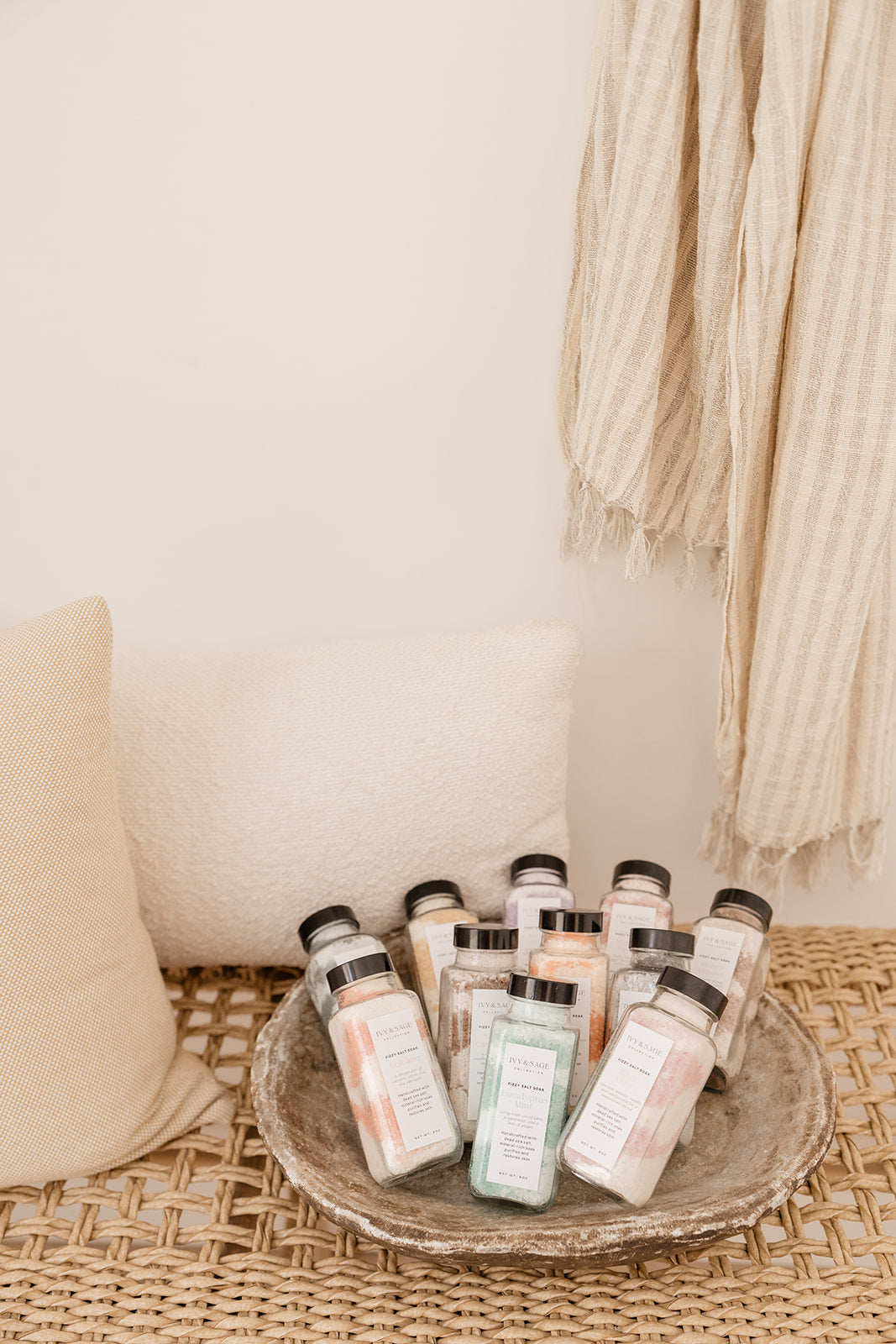 Lavender & Chamomile: Salt Soak