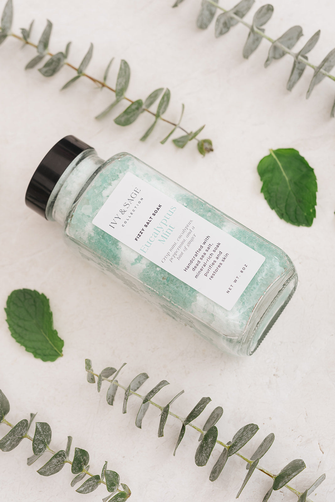 Eucalyptus Mint: Salt Soak
