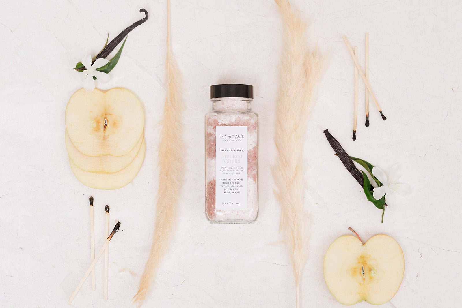 Smoked Vanilla: Salt Soak