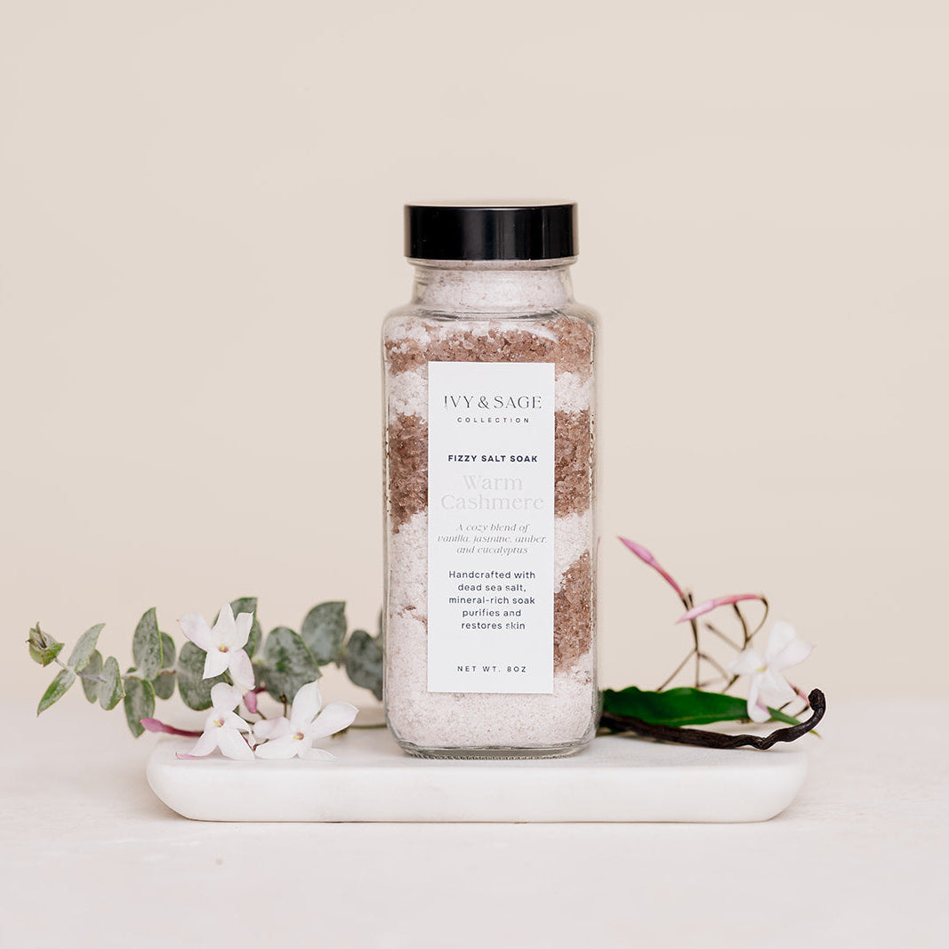 Warm Cashmere: Salt Soak