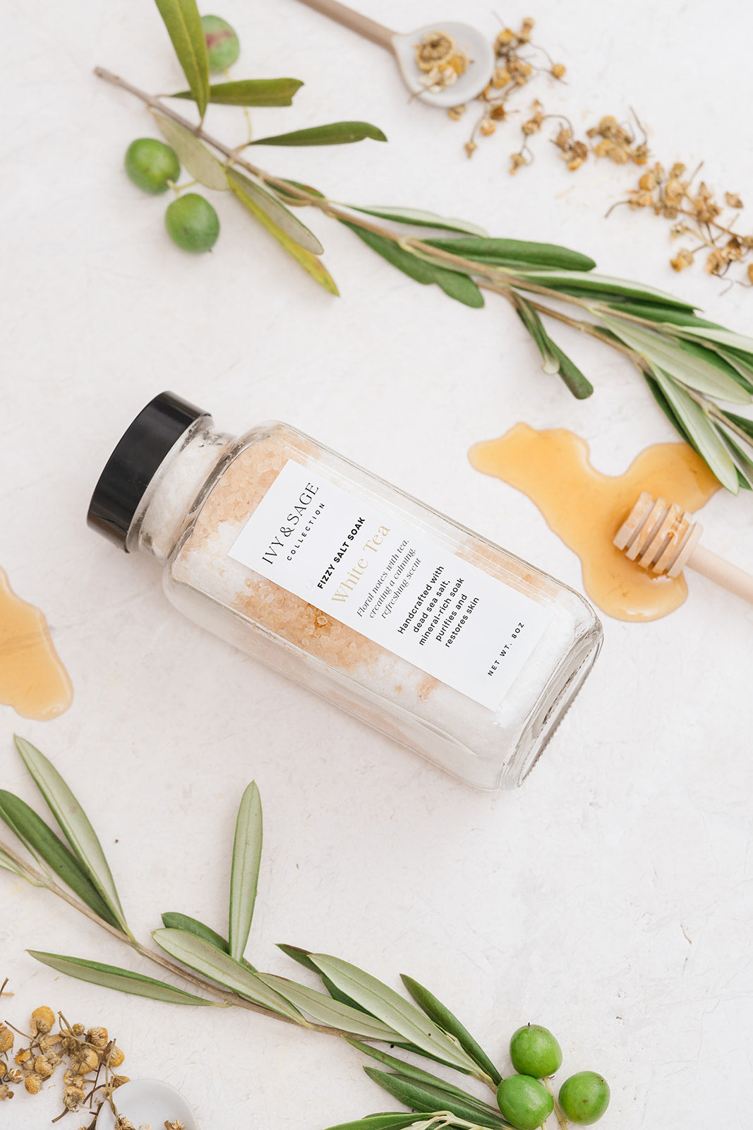White Tea: Salt Soak