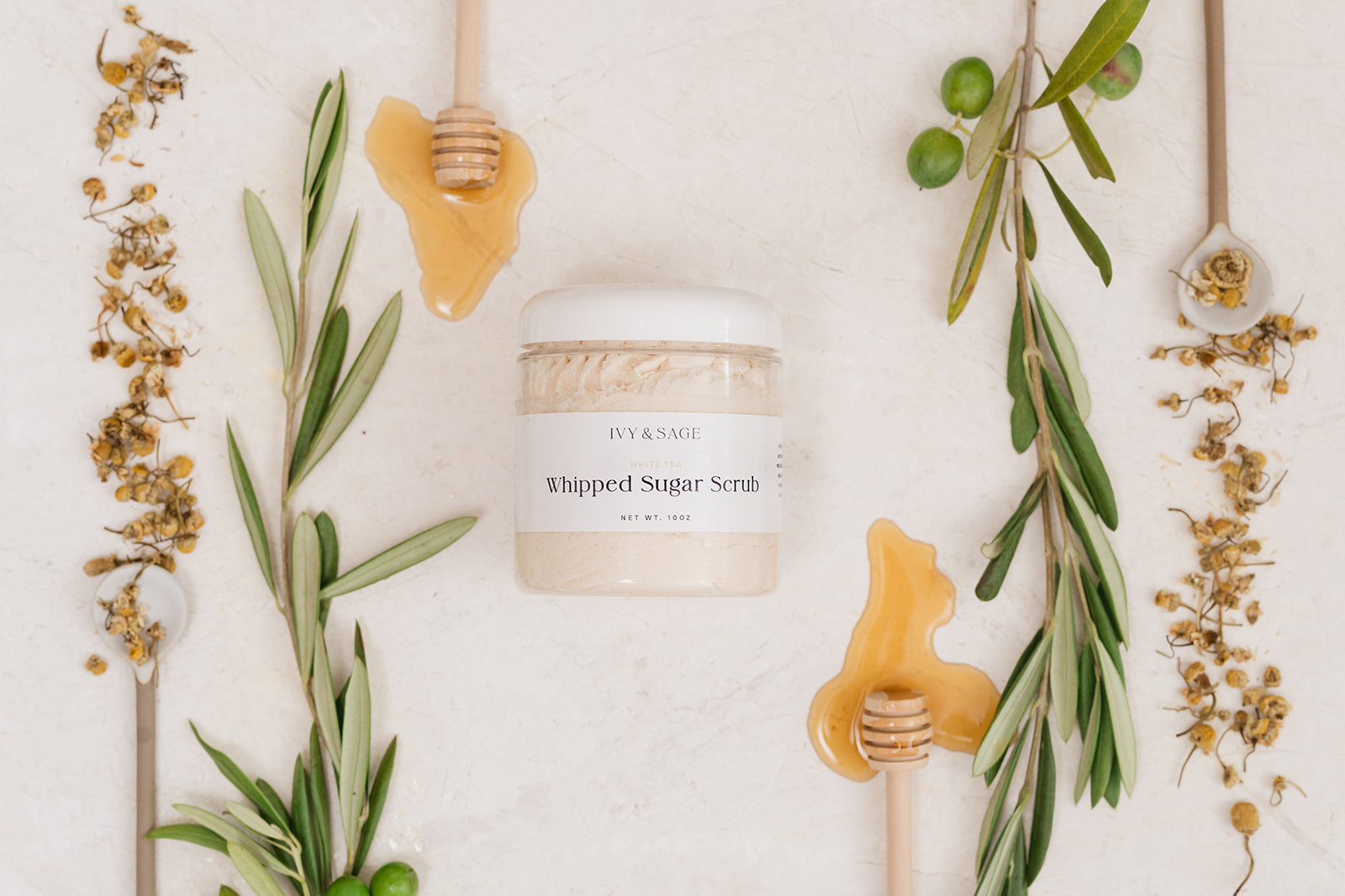 White Tea: Sugar Scrub
